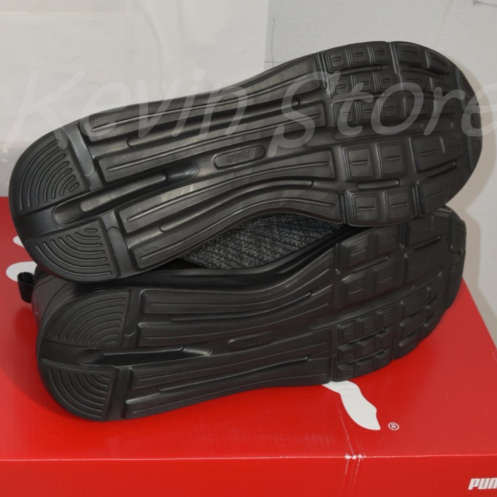Black Puma Men's Enzo Beta Woven V3 Sneaker - Picture 4 of 5